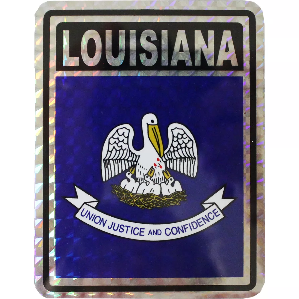 Louisiana Reflective Decal