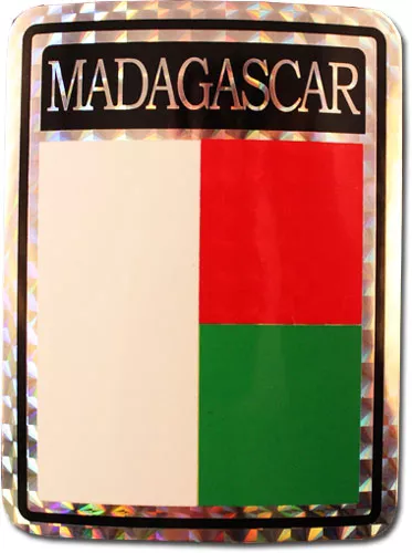 Madagascar Reflective Decal
