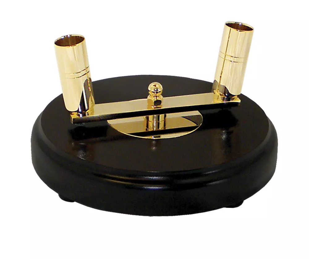 Stand-Mahogany-Two Hole