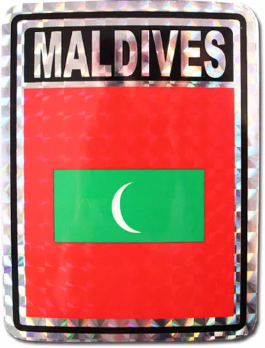 Maldives Reflective Decal
