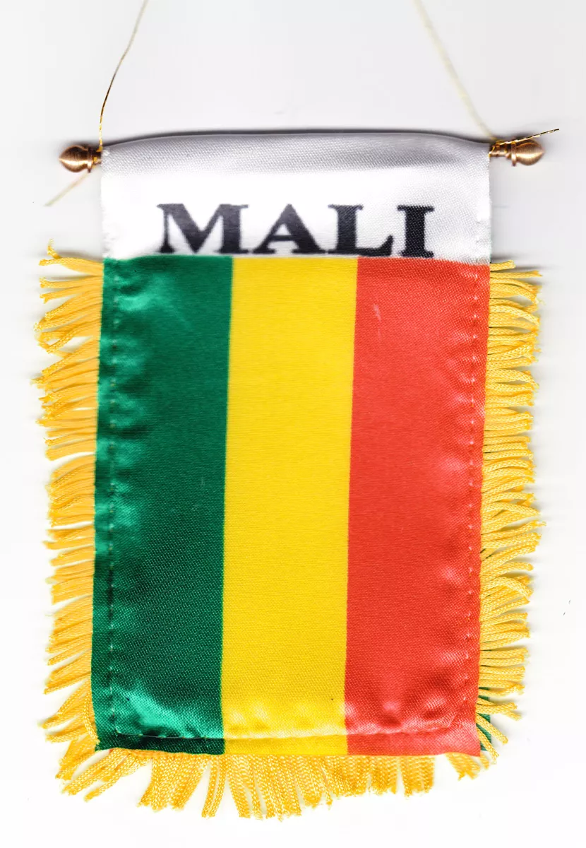 Mali Window Hanging Flag