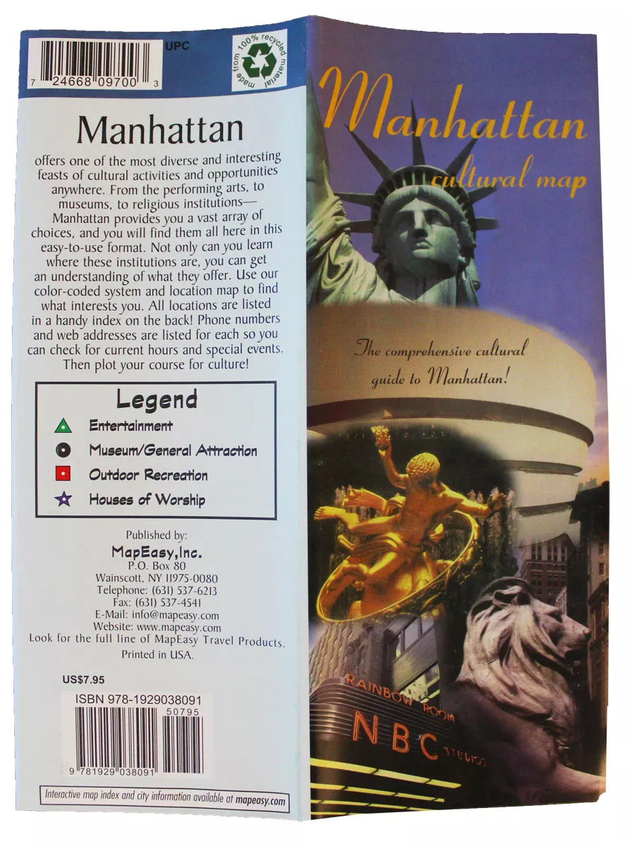 Manhattan - MapEasy Guidemap