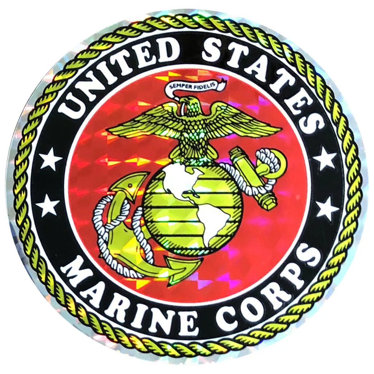 Marines - 3" Reflective Decal
