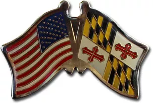 Maryland Friendship Pin