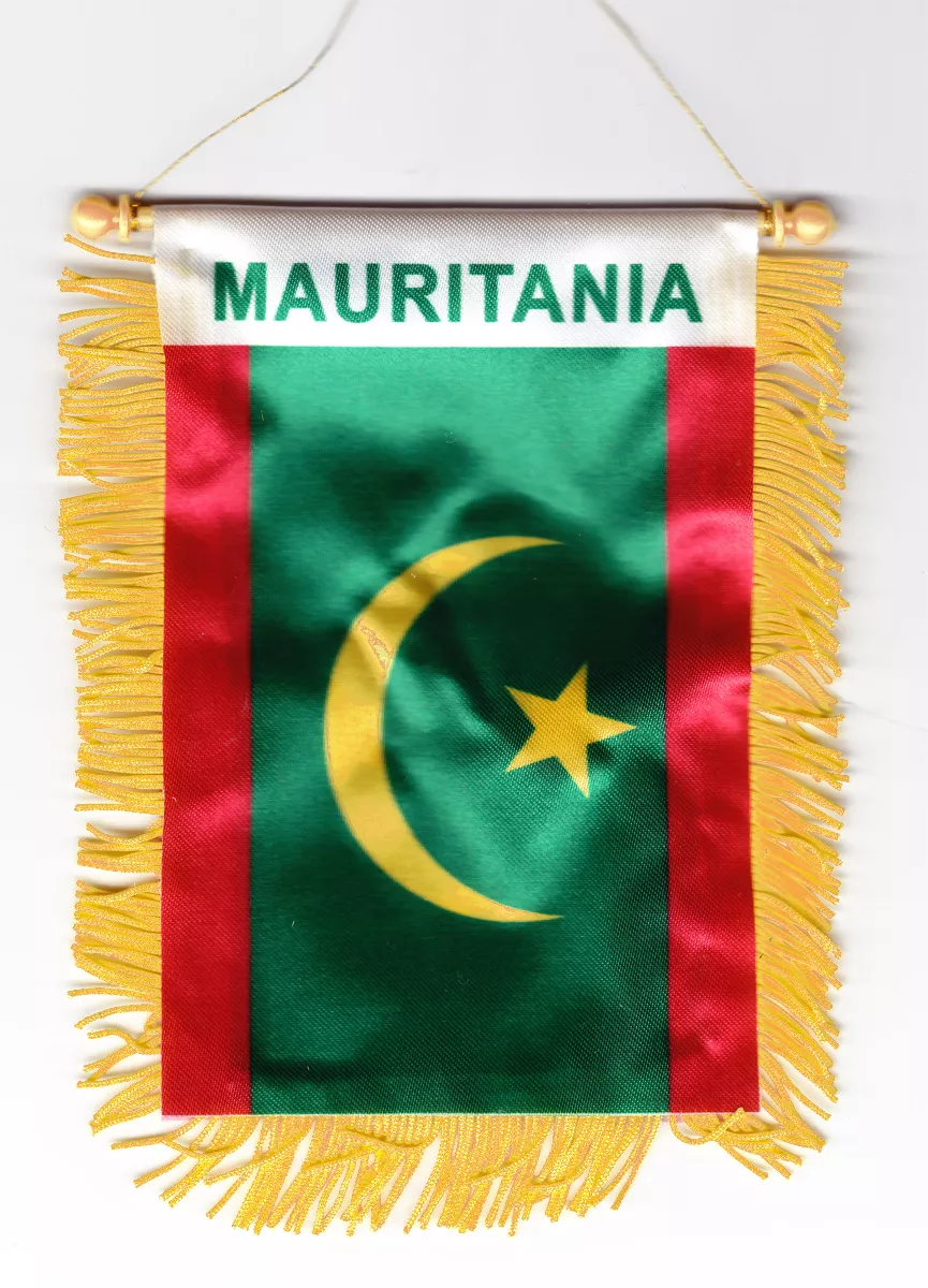 Mauritania Window Hanging Flag (2017)