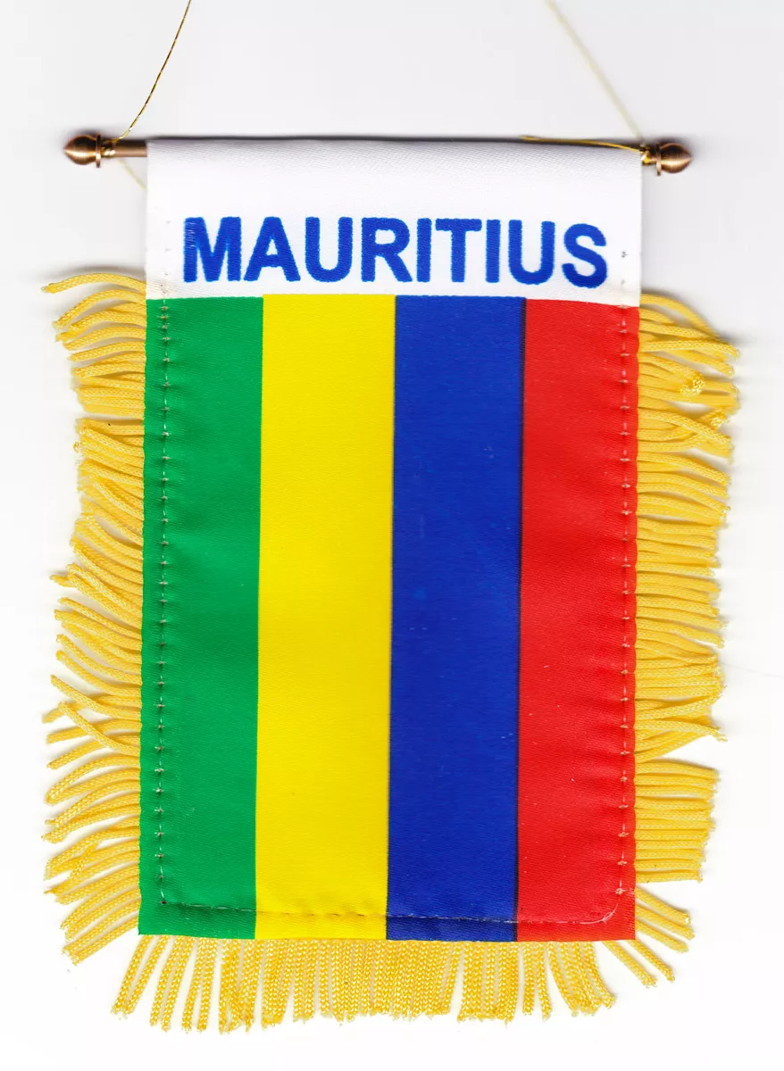 Mauritius Window Hanging Flag