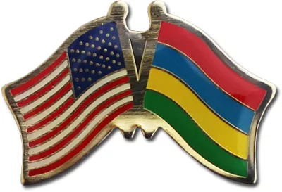 Mauritius Friendship Pin