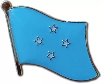 Micronesia Flag Lapel Pin