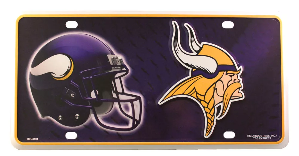 Minnesota Vikings NFL License Plate