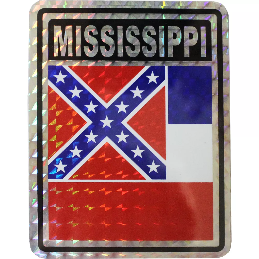 Mississippi Reflective Decal (1894-2020)