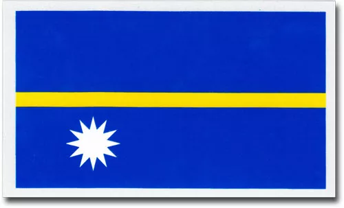 Nauru Auto Decal