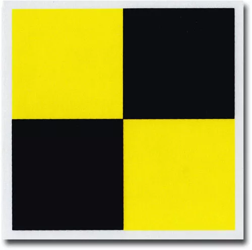 Letter L - Nautical Code Signal Auto Decal