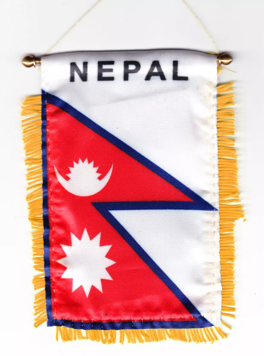 Nepal Window Hanging Flag