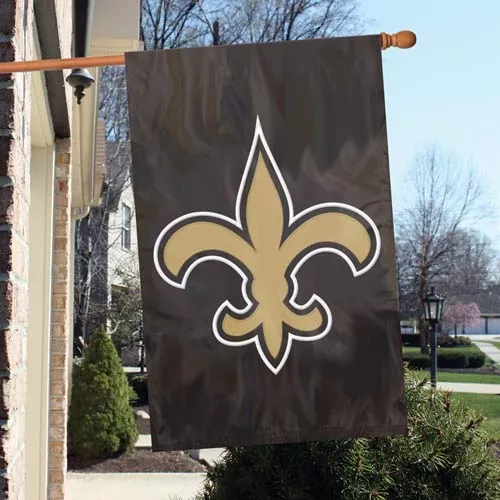 New Orleans Saints - 2-sided 28" x 44" NFL Nylon Banner