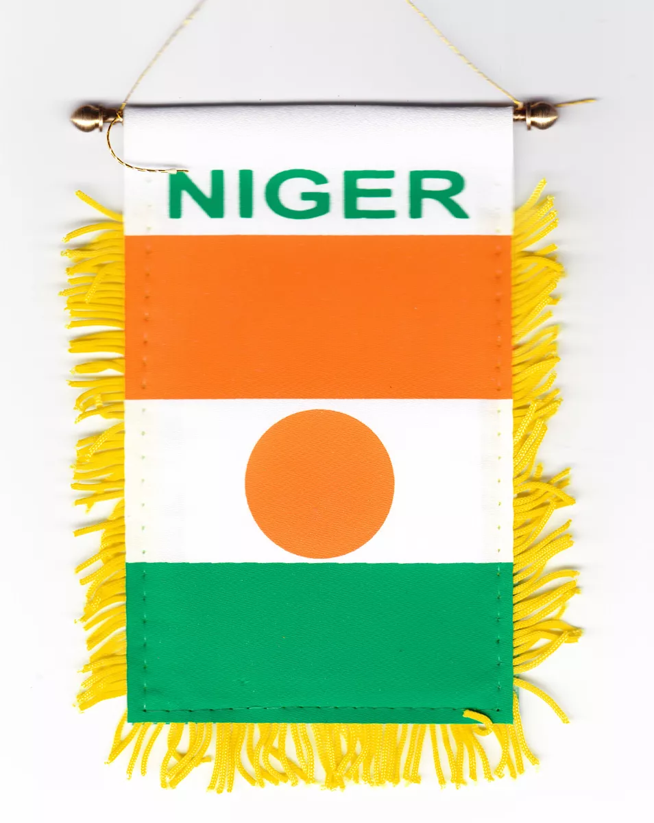 Niger Window Hanging Flag