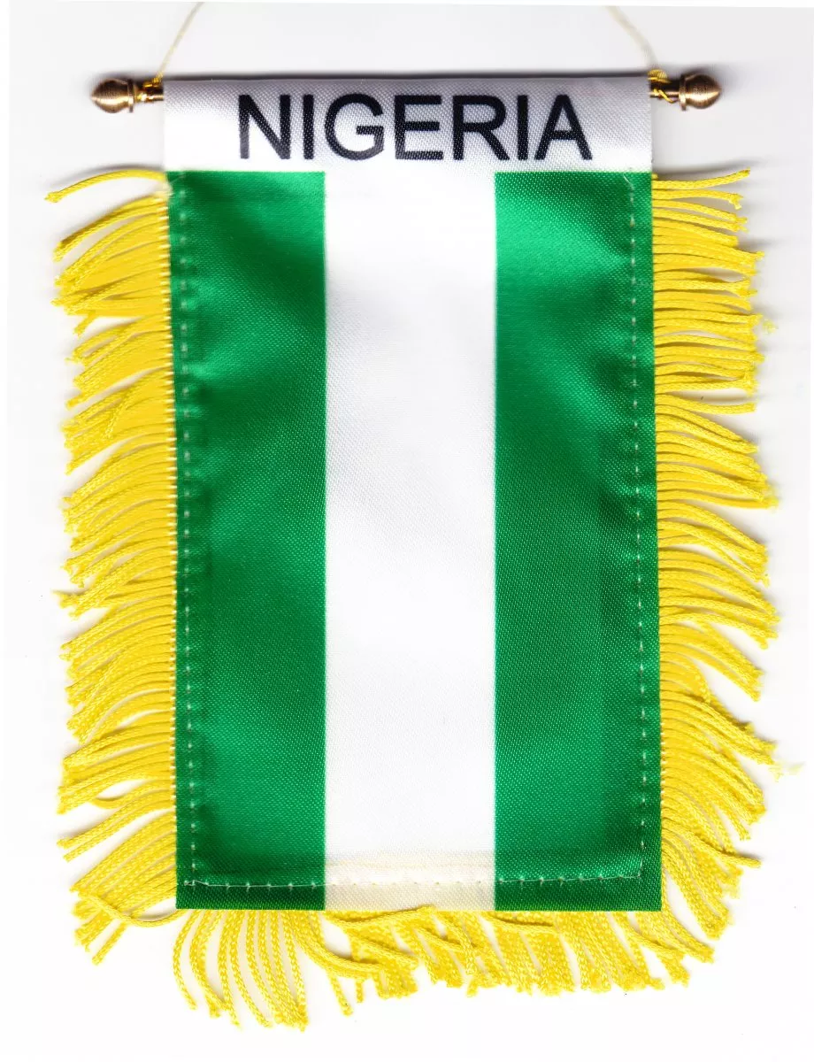 Nigeria Window Hanging Flag