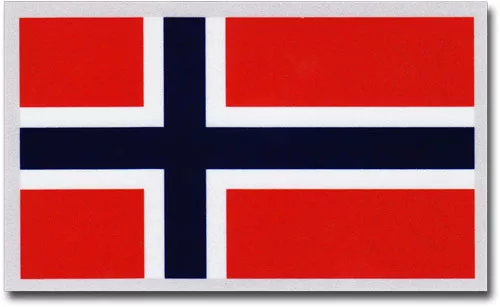 Norway Auto Decal