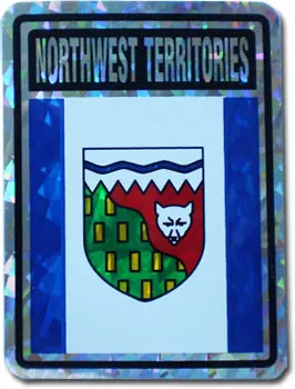 Northwest Territories Reflective Decal