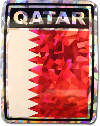 Qatar Reflective Decal