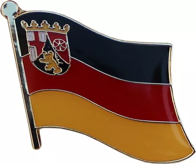 Rhineland-Palatinate Flag Lapel Pin