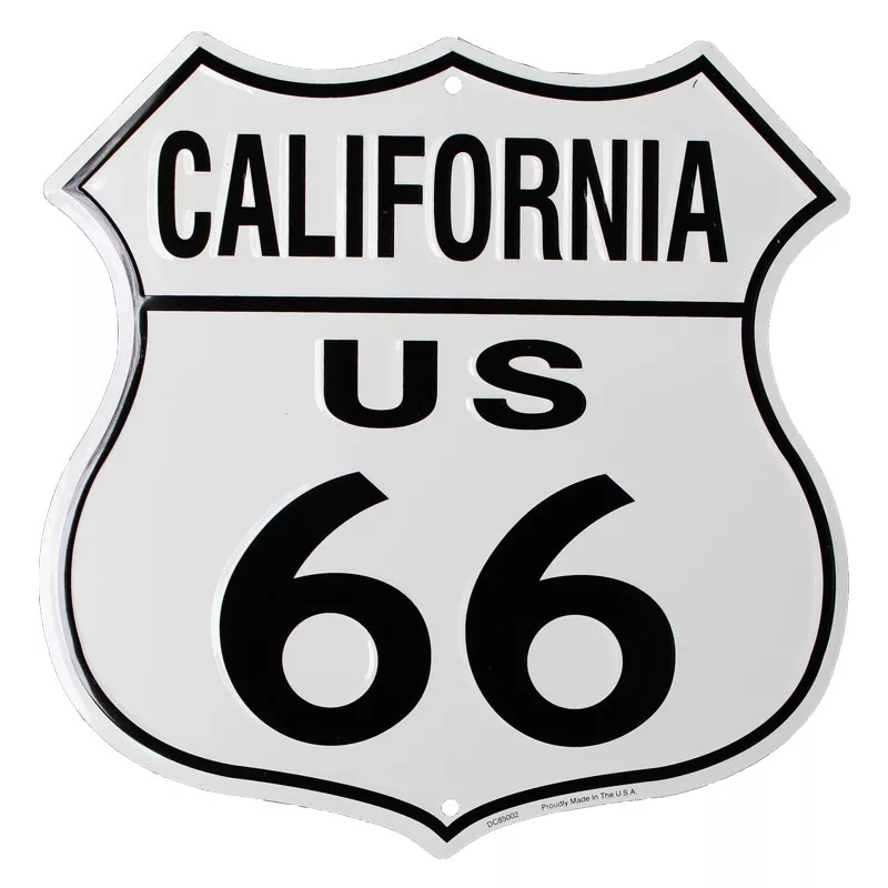 Route 66 Highway Shield - California