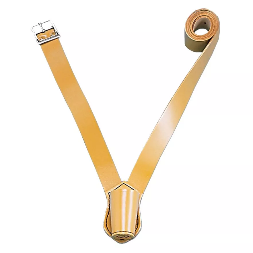 Leather Carrying Belt - Single Strap (Russet)