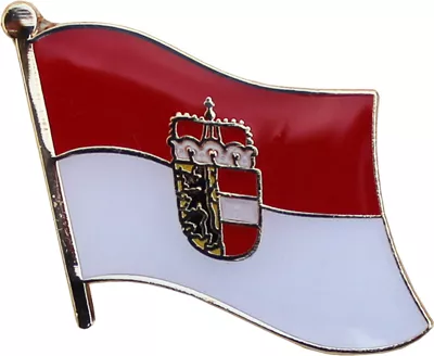 Salzburg Flag Lapel Pin