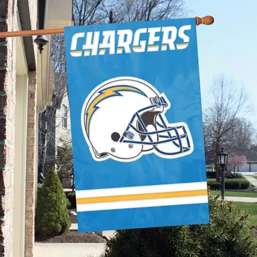 San Diego Chargers - 2-sided 28" x 44" NFL Nylon Banner