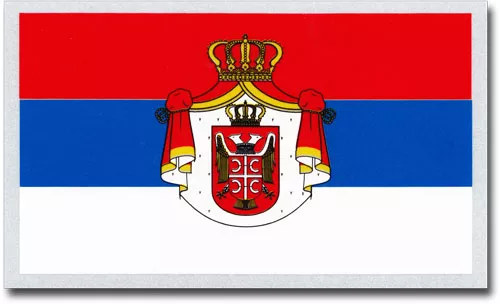 Serbia Auto Decal (Old)