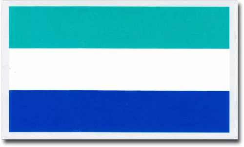 Sierra Leone Auto Decal