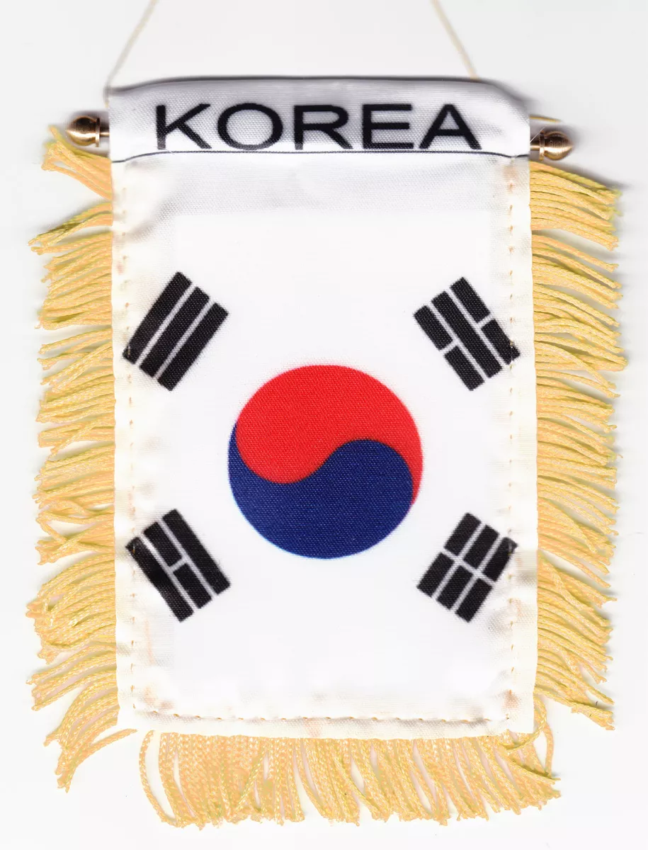 South Korea Window Hanging Flag
