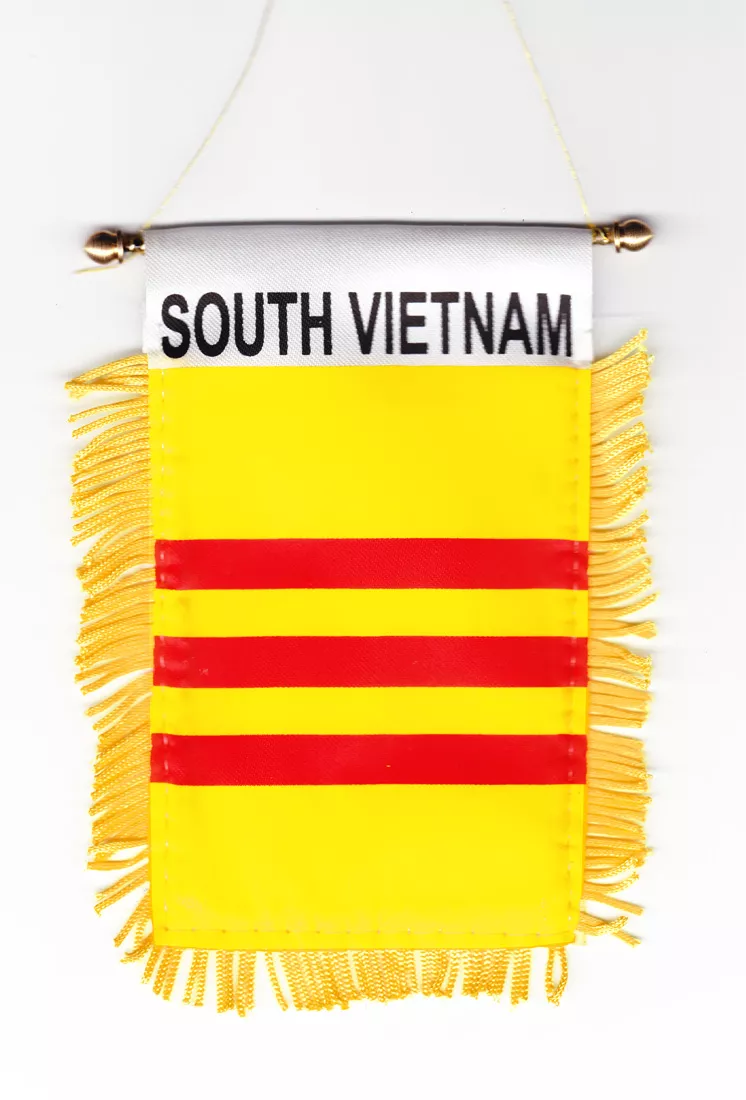 South Vietnam Window Hanging Flag