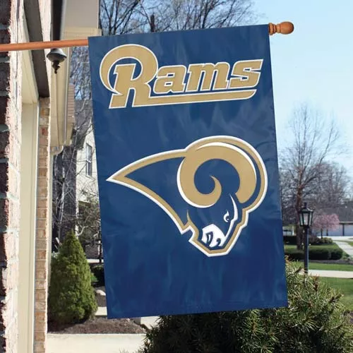 Los Angeles Rams - 2-sided 28" x 44" NFL Nylon Banner