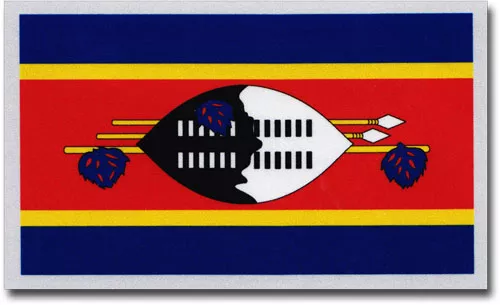 Swaziland (Eswatini) Auto Decal