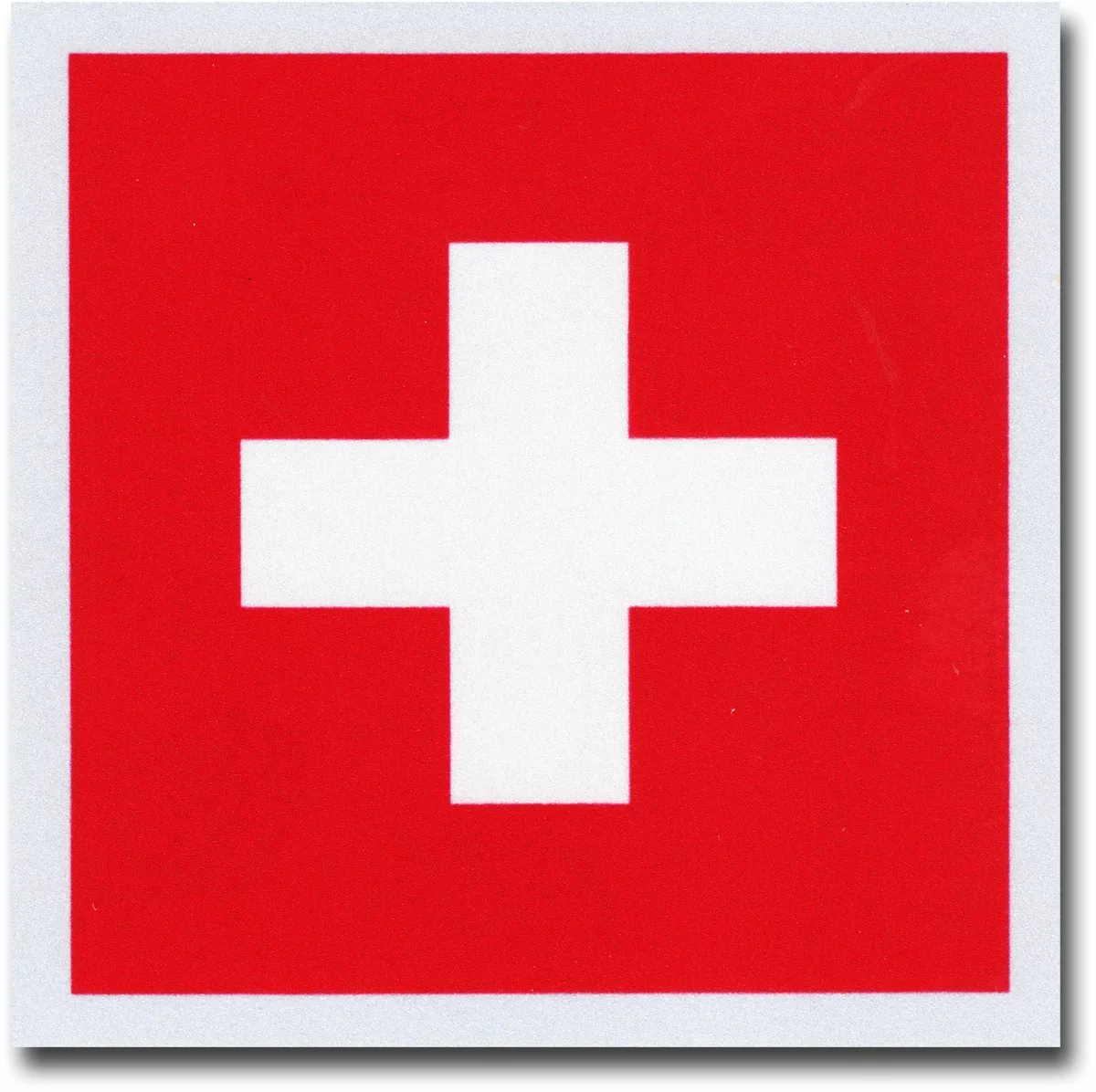 Switzerland Auto Decal (Square)