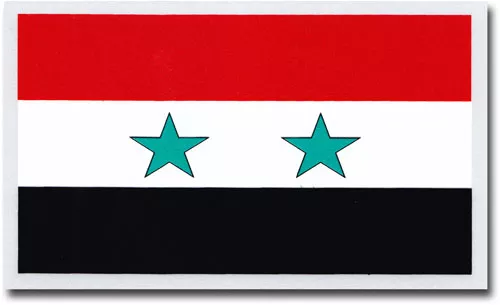 Syria (1980-2024) Auto Decal