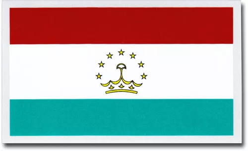 Tajikistan Auto Decal