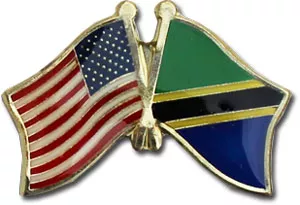 Tanzania Friendship Pin