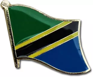 Tanzania Flag Lapel Pin