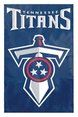 Tennessee Titans - 2-sided 28" x 44" NFL Nylon Banner