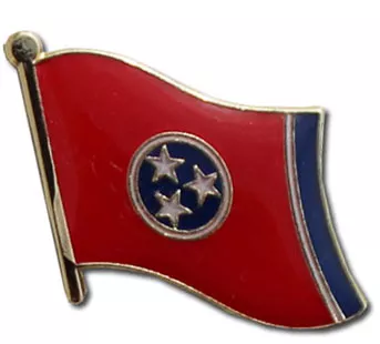 Tennessee Flag Lapel Pin