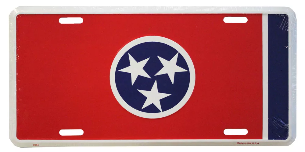 Tennessee License Plate