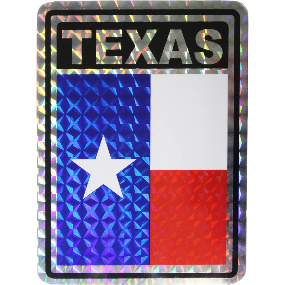 Texas Reflective Decal