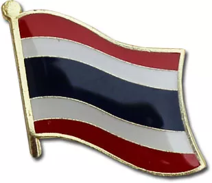 Thailand Flag Lapel Pin