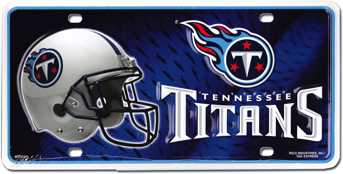 Tennessee Titans NFL License Plate