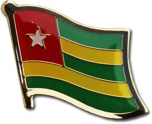 Togo Flag Lapel Pin