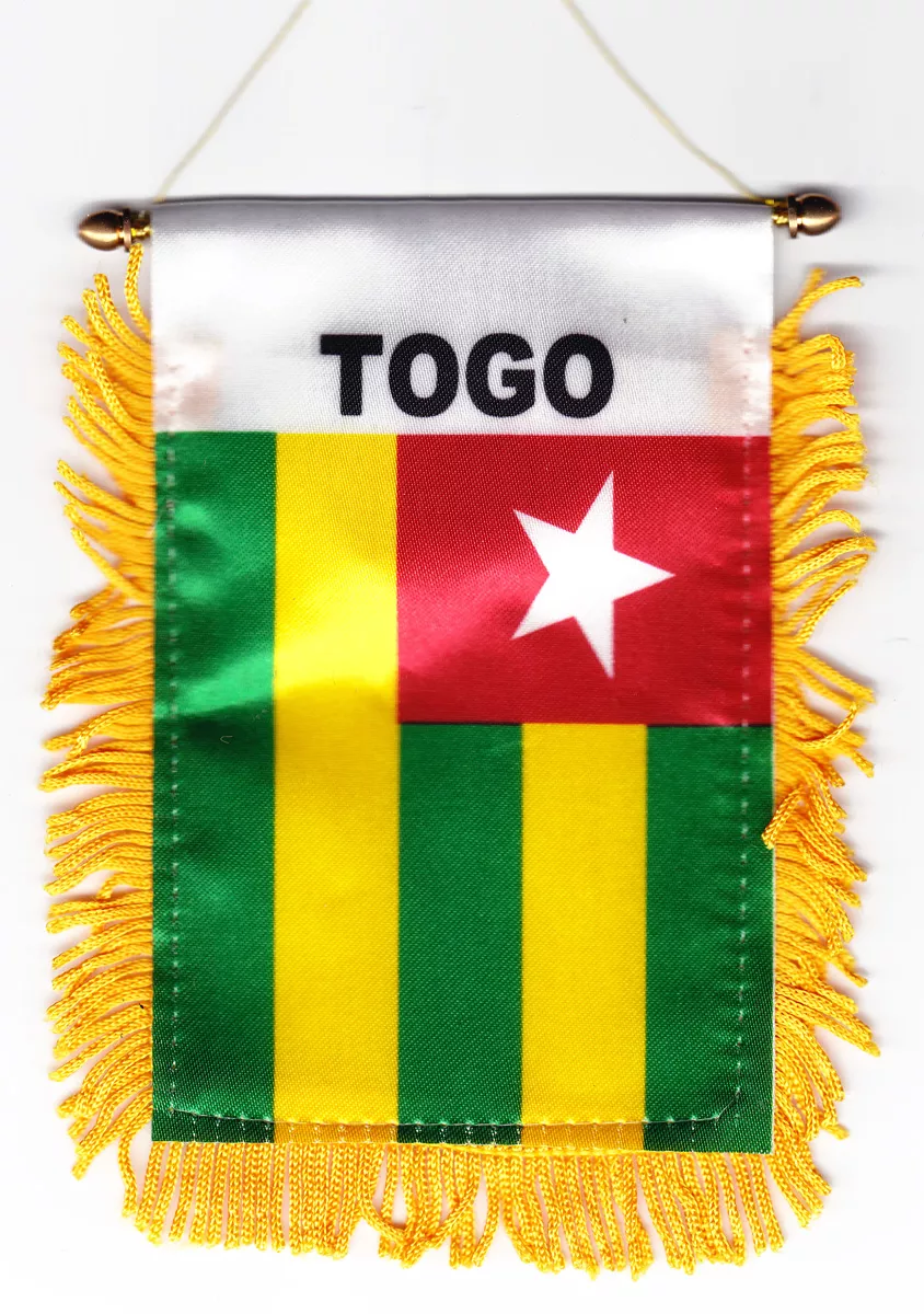 Togo Window Hanging Flag