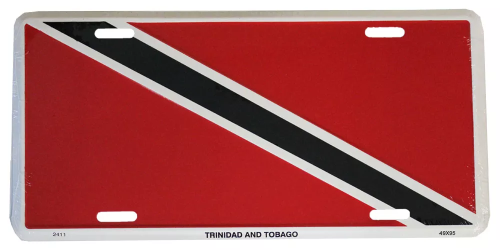 Trinidad and Tobago License Plate