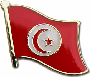 Tunisia Flag Lapel Pin