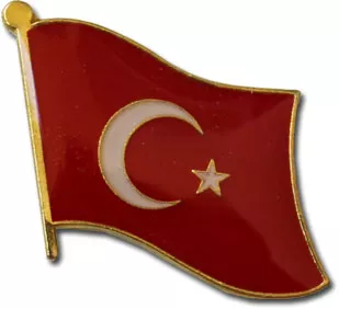 Turkey Flag Lapel Pin